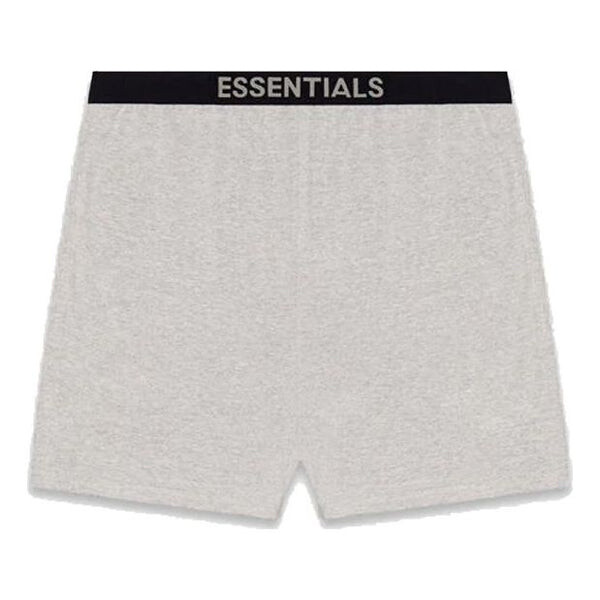 Шорты fw20 lounge shorts 'heather oatmeal' Fear Of God Essentials, серый 
Шорты fw20 lounge shorts 'heather oatmeal' Fear Of God Essentials, серый