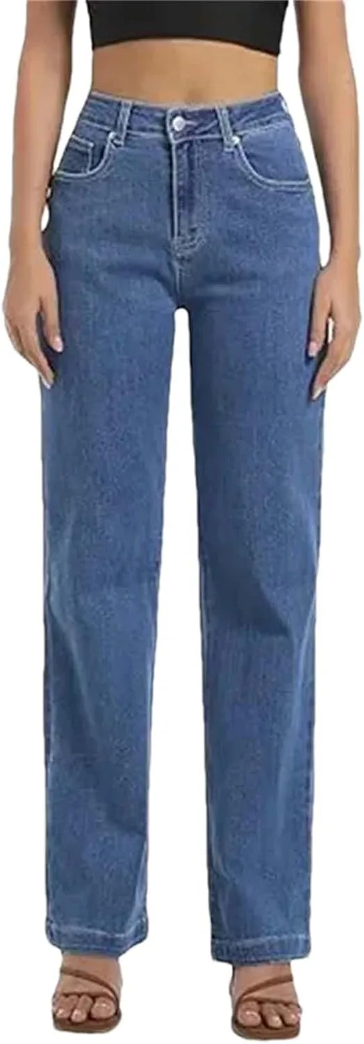 Женские джинсы с высокой талией и широкими штанинами Hndudnff
Женские джинсы с высокой талией и широкими штанинами Hndudnff