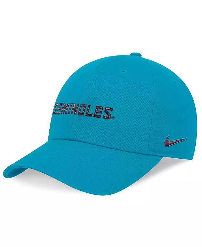 Мужская бирюзовая шляпа Florida State Seminoles Club Adjustable Nike
Мужская бирюзовая шляпа Florida State Seminoles Club Adjustable Nike