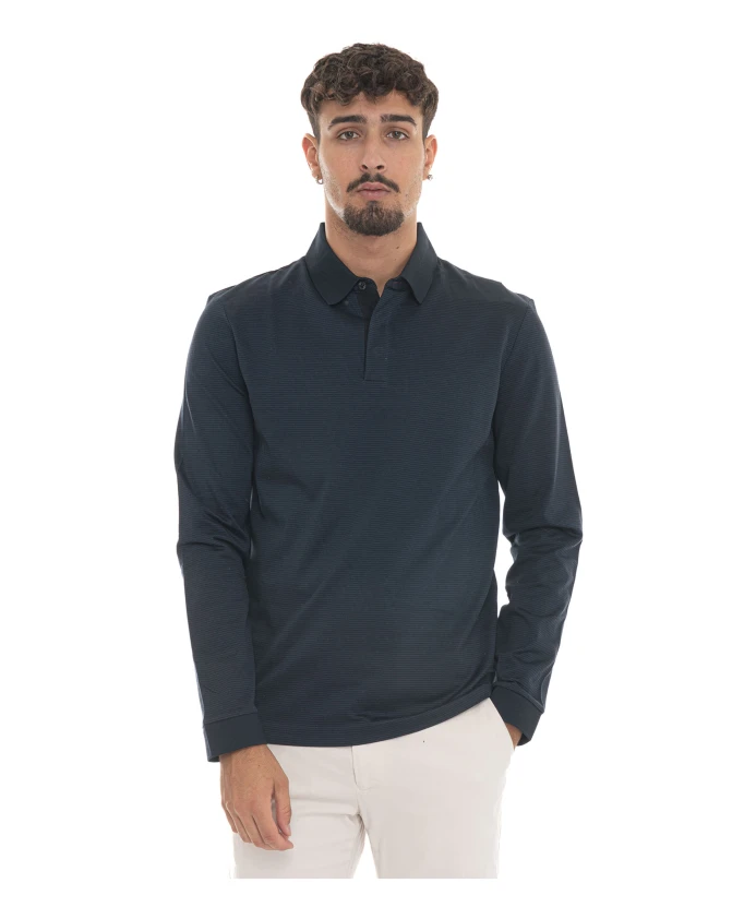 Рубашка-Поло с микропринтом в виде плитки Hugo, синий
Рубашка-Поло с микропринтом в виде плитки Hugo, синий