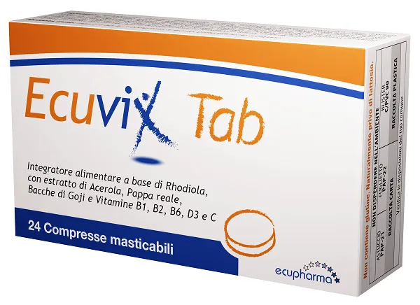 Ecuvix Tab 24Cpr Мастика Ecupharma
Ecuvix Tab 24Cpr Мастика Ecupharma