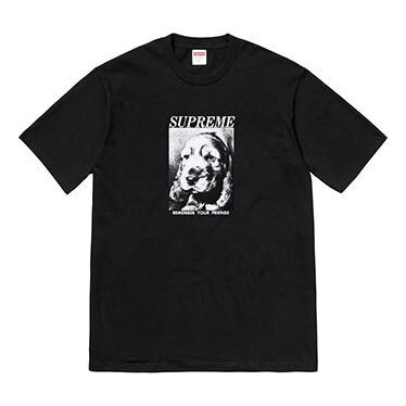 Футболка fw18 remember tee black puppy sketch printing short sleeve Supreme, черный
Футболка fw18 remember tee black puppy sketch printing short sleeve Supreme, черный