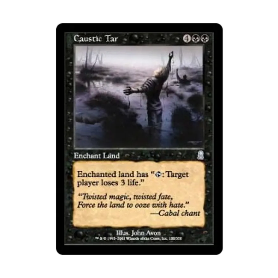 CCG Каустическая смола (U), MTG - Odyssey
CCG Каустическая смола (U), MTG - Odyssey