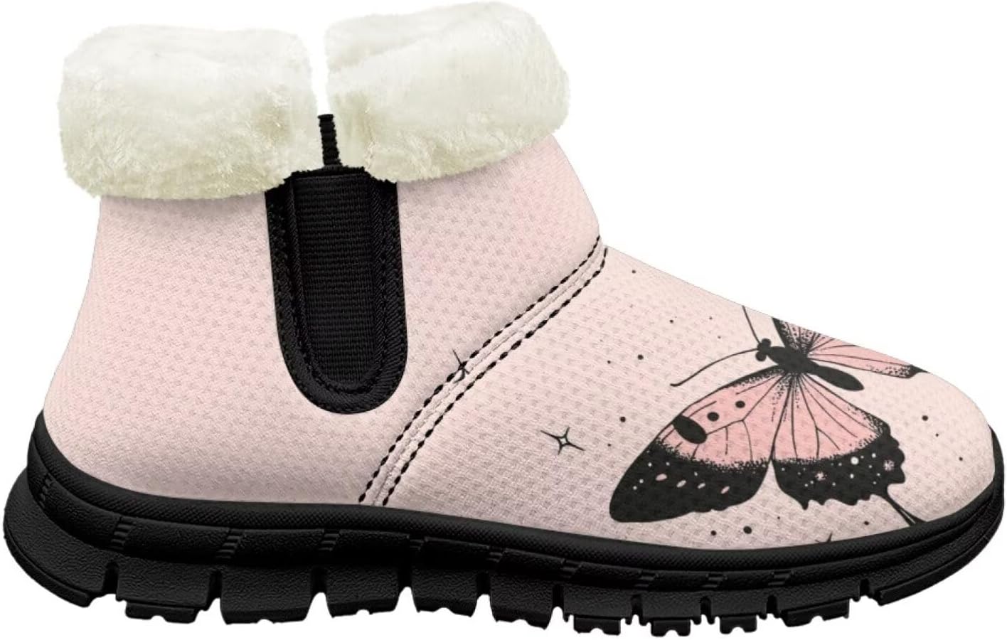 Детские ботинки на щиколотку для девочек, противоскользящие зимние ботинки для бега, с утепленной подкладкой, на мягкой подошве Pointodoor, Pink Butterfly
Детские ботинки на щиколотку для девочек, противоскользящие зимние ботинки для бега, с утепленной подкладкой, на мягкой подошве Pointodoor, Pink Butterfly