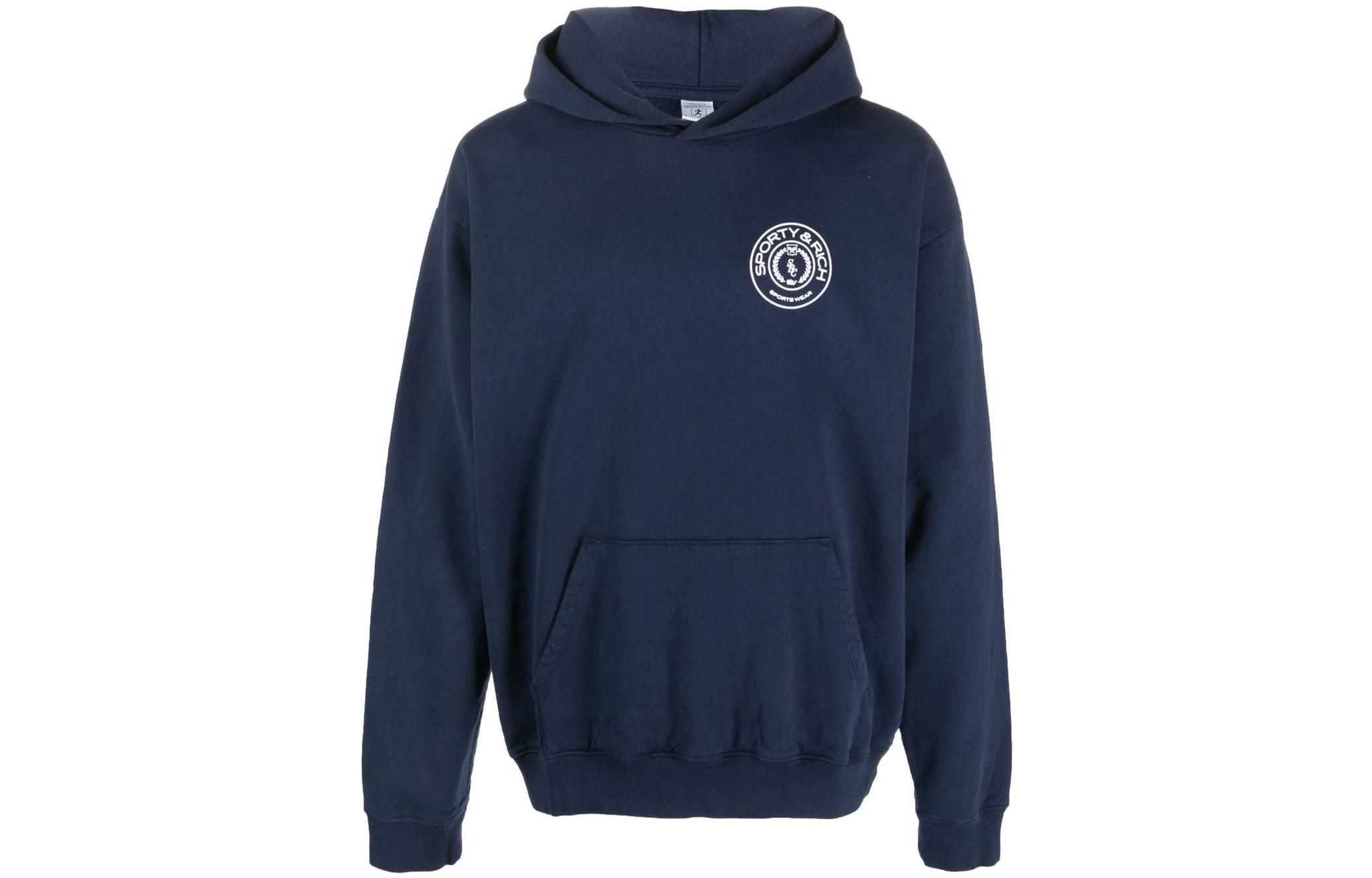 SPORTY & RICH Свитшот унисекс морской синий
SPORTY & RICH Свитшот унисекс морской синий