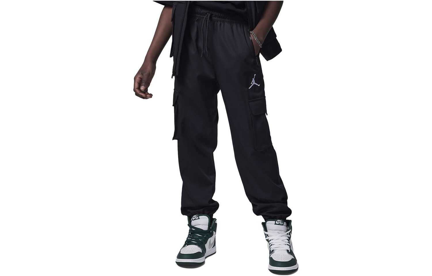 Детские трикотажные спортивные штаны Jordan, цвет Black
Детские трикотажные спортивные штаны Jordan, цвет Black