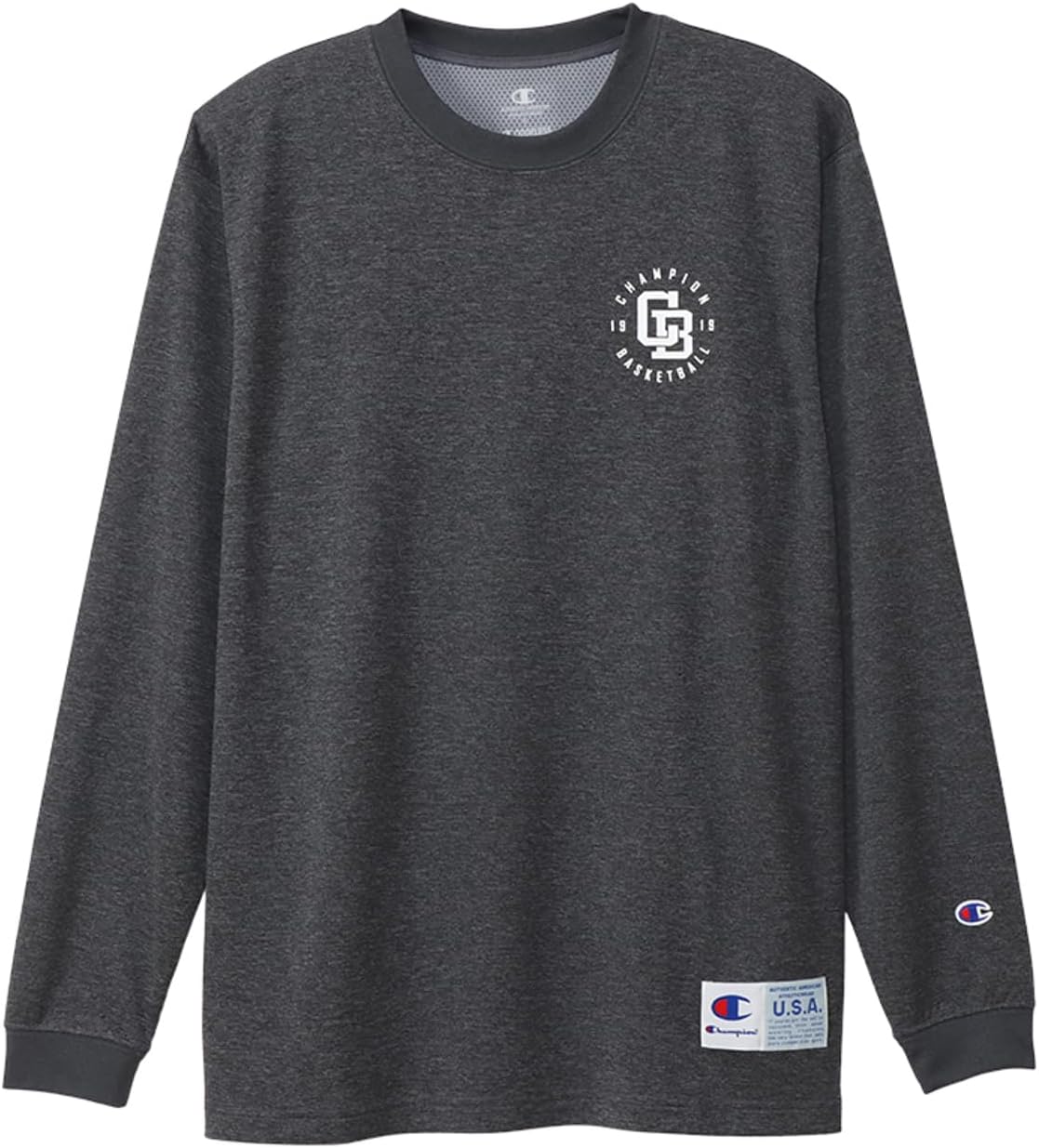 Мужская футболка с длинным рукавом Champion C3-YB443, круглый вырез, графический принт, баскетбольная тематика, вересково-черный
Мужская футболка с длинным рукавом Champion C3-YB443, круглый вырез, графический принт, баскетбольная тематика, вересково-черный