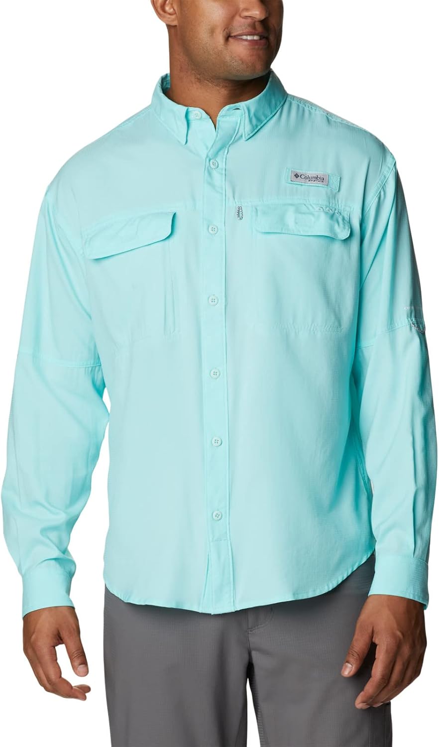 Columbia мужская рубашка Skiff Guide с длинным рукавом, Gulf Stream
Columbia мужская рубашка Skiff Guide с длинным рукавом, Gulf Stream