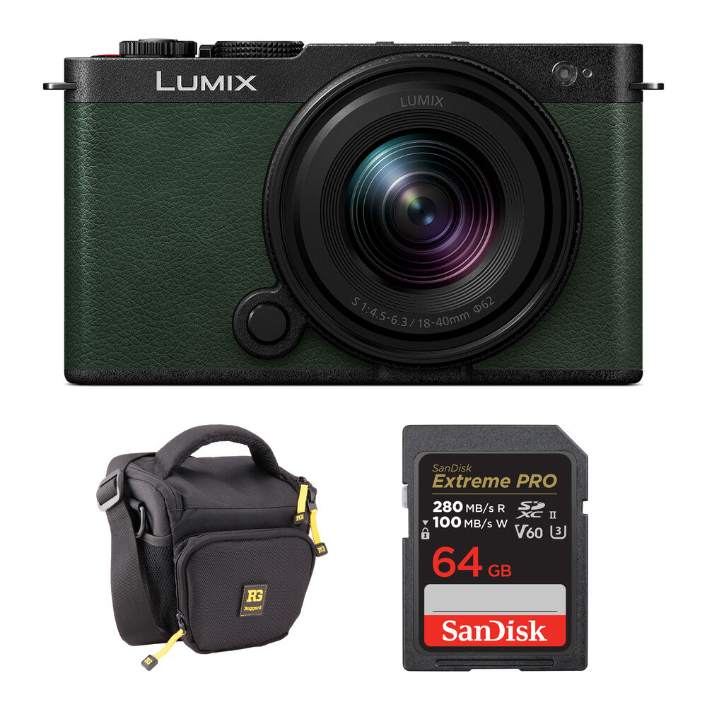 Беззеркальная камера Panasonic Lumix S9 Mirrorless Camera with 18-40mm f/4.5-6.3 Lens
Беззеркальная камера Panasonic Lumix S9 Mirrorless Camera with 18-40mm f/4.5-6.3 Lens