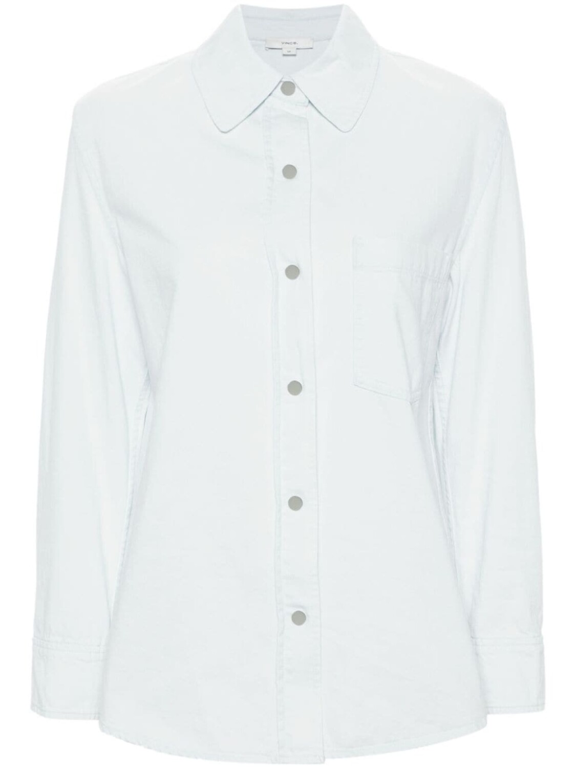 Vince джинсовая рубашка с классическим воротником, синий
Vince джинсовая рубашка с классическим воротником, синий