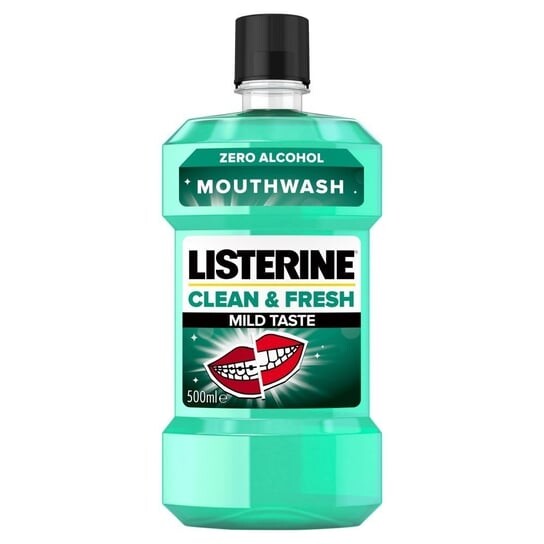 Ополаскиватель для рта с мягким вкусом, 500 мл Listerine Clean & Fresh
Ополаскиватель для рта с мягким вкусом, 500 мл Listerine Clean & Fresh