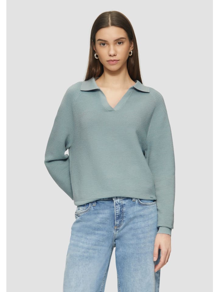 Вязаный свитер QS, зеленый
Вязаный свитер QS, зеленый