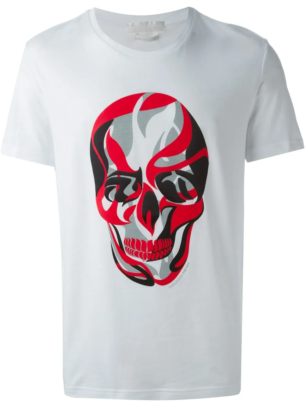 Футболка с абстрактным принтом черепа Alexander McQueen, белый
Футболка с абстрактным принтом черепа Alexander McQueen, белый