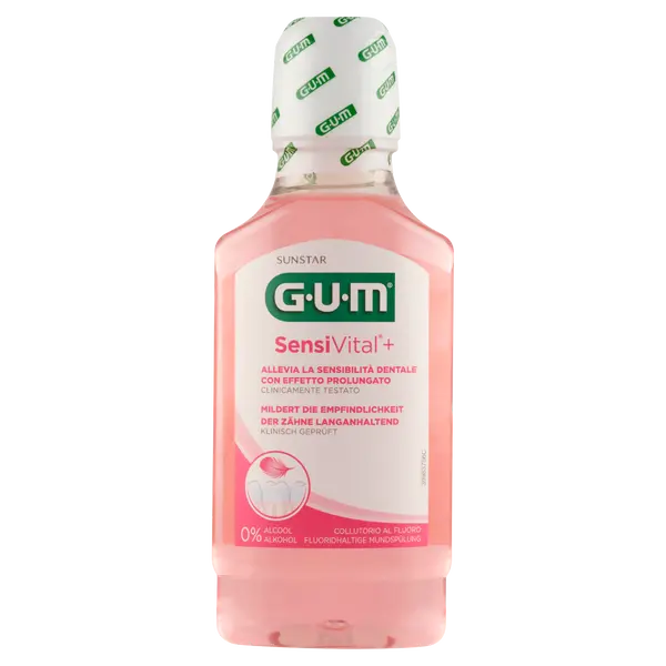Ополаскиватель для полости рта, 300 мл Gum Sensivital+
Ополаскиватель для полости рта, 300 мл Gum Sensivital+