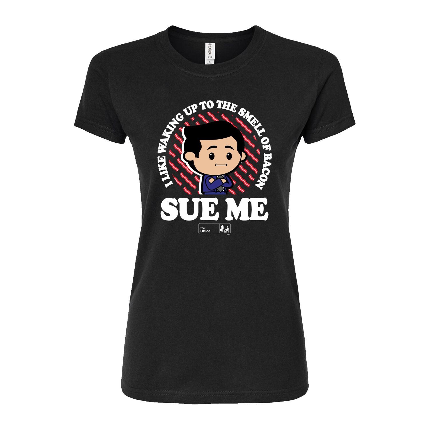 Облегающая футболка The Office Sue Me для юниоров Licensed Character 
Облегающая футболка The Office Sue Me для юниоров Licensed Character