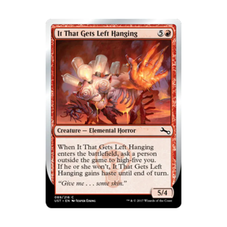 CCG Это то, что остается висеть (С), MTG - Unstable
CCG Это то, что остается висеть (С), MTG - Unstable