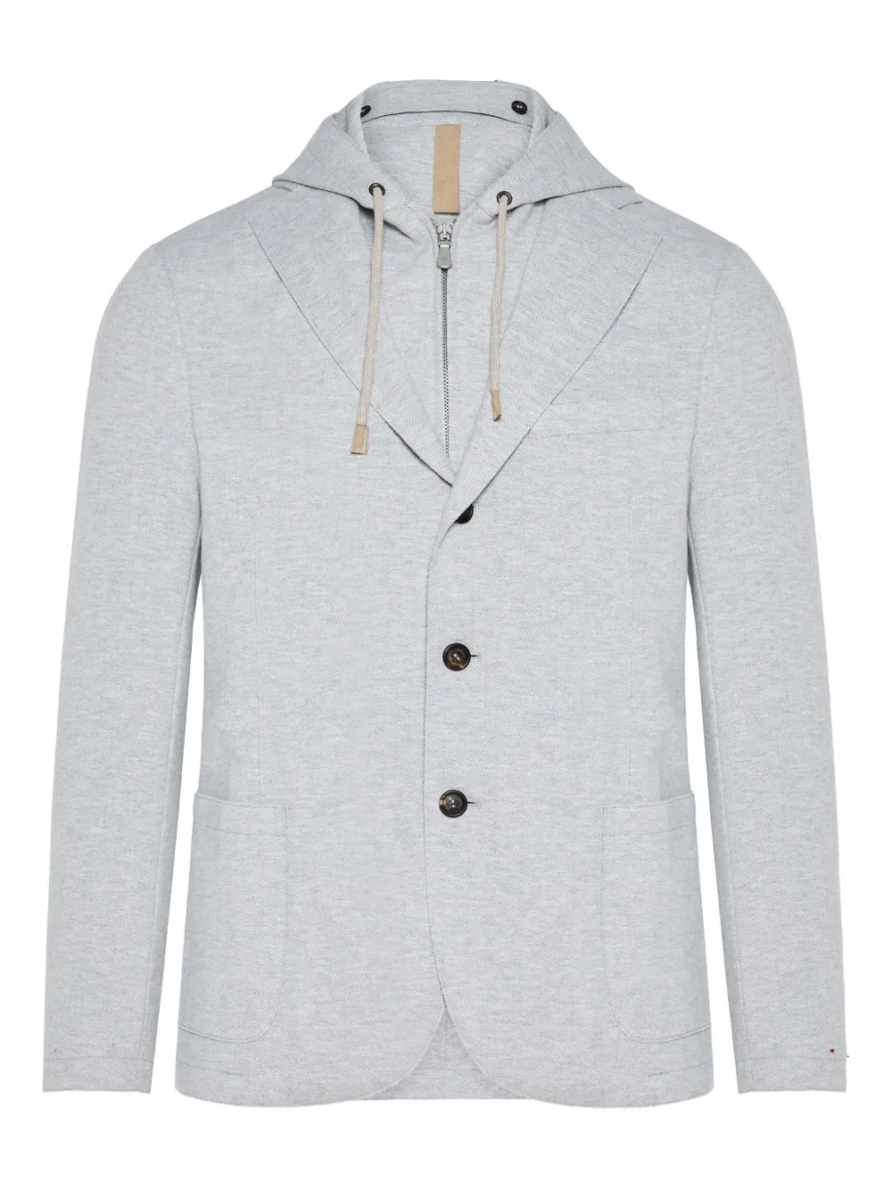 Куртка с капюшоном и тремя пуговицами Eleventy, серый
Куртка с капюшоном и тремя пуговицами Eleventy, серый