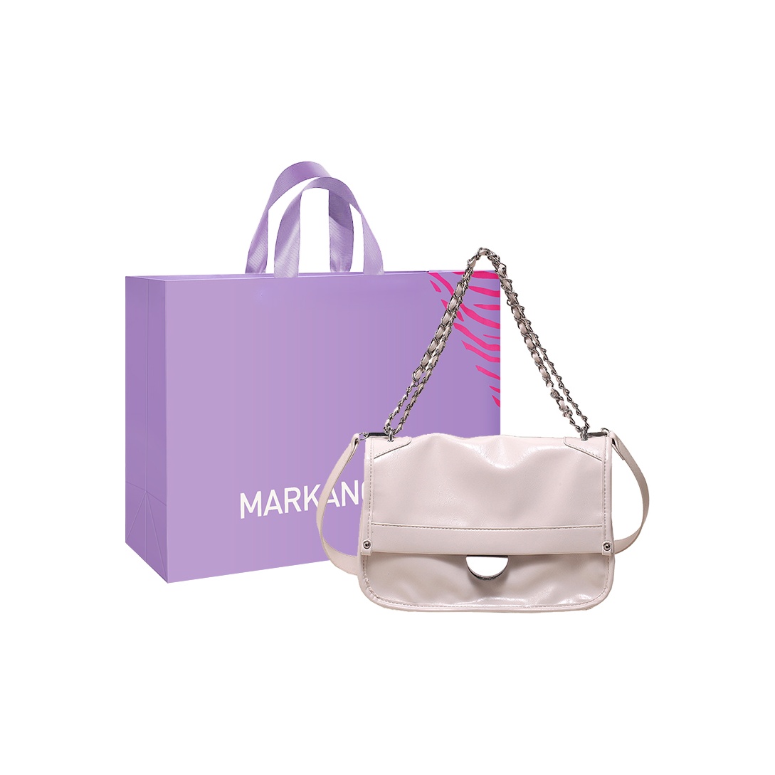 MARKANGARO Кроссбоди через плечо унисекс черный экрю, Ecru
MARKANGARO Кроссбоди через плечо унисекс черный экрю, Ecru