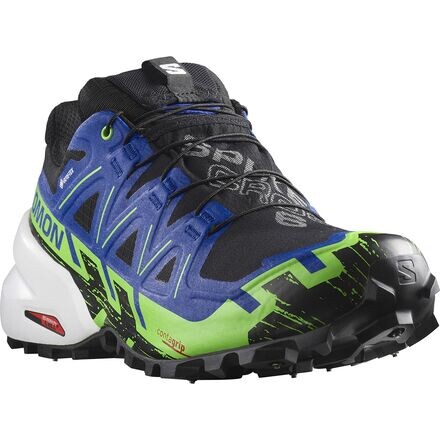 Кроссовки для бега по пересеченной местности Spikecross 6 GTX Salomon, цвет Black/Surf The Web/Green Gecko, Серый, Кроссовки для бега по пересеченной местности Spikecross 6 GTX Salomon, цвет Black/Surf The Web/Green Gecko
Кроссовки для бега по пересеченной местности Spikecross 6 GTX Salomon, цвет Black/Surf The Web/Green Gecko, Серый, Кроссовки для бега по пересеченной местности Spikecross 6 GTX Salomon, цвет Black/Surf The Web/Green Gecko