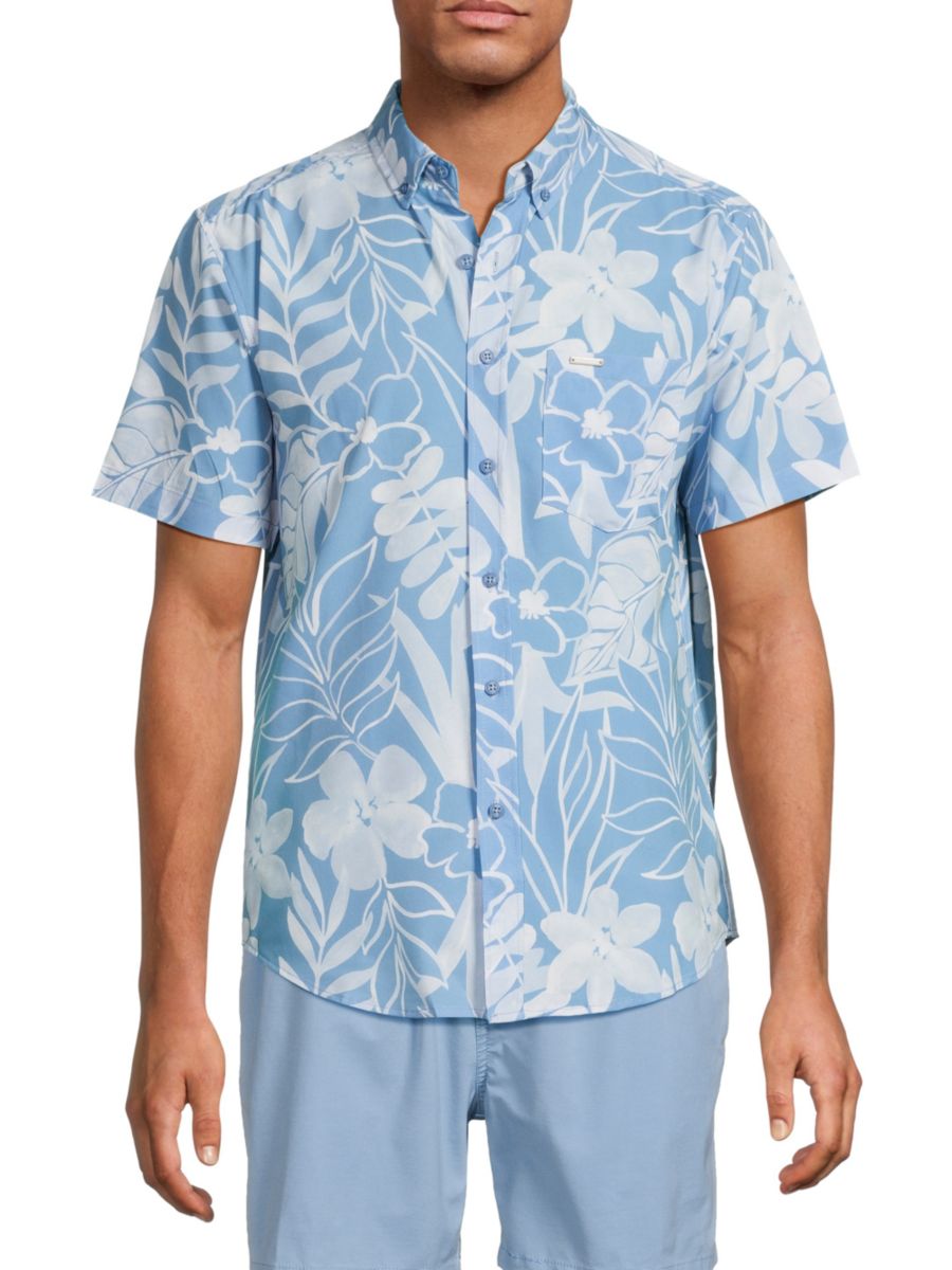 Рубашка с короткими рукавами и цветочным принтом Vintage Summer, синий
Рубашка с короткими рукавами и цветочным принтом Vintage Summer, синий