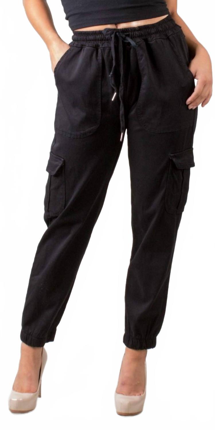 Черные карго джоггеры GIGI MODA
Черные карго джоггеры GIGI MODA