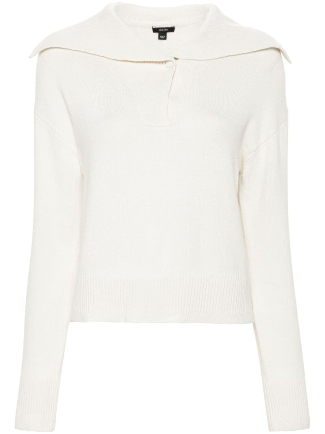 JOSEPH трикотажный свитер с воротником поло, белый
JOSEPH трикотажный свитер с воротником поло, белый