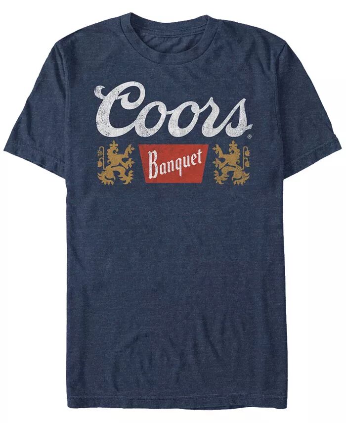 Мужская классическая футболка Coors Brewing Company с коротким рукавом Fifth Sun, синий
Мужская классическая футболка Coors Brewing Company с коротким рукавом Fifth Sun, синий