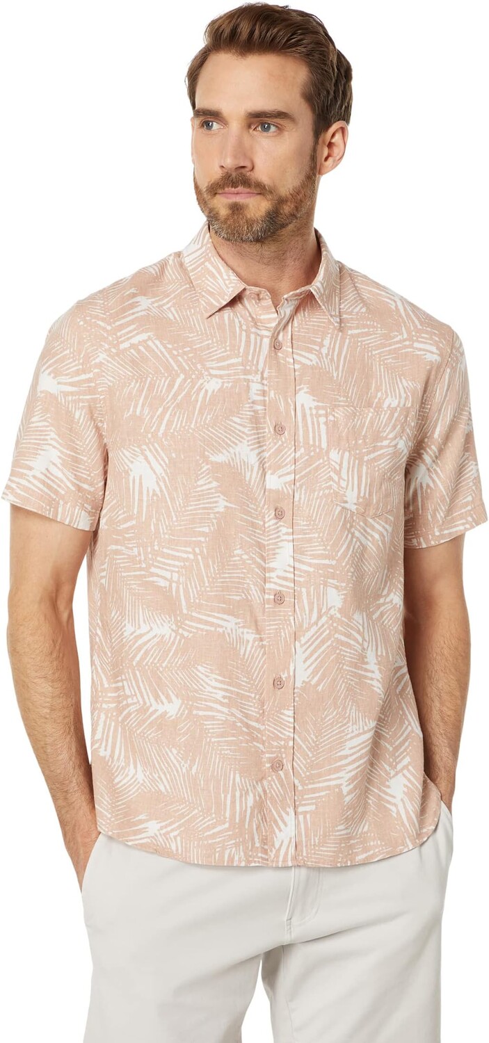 Рубашка Vince Palm Print Short Sleeve, цвет Dark Rosewater
Рубашка Vince Palm Print Short Sleeve, цвет Dark Rosewater