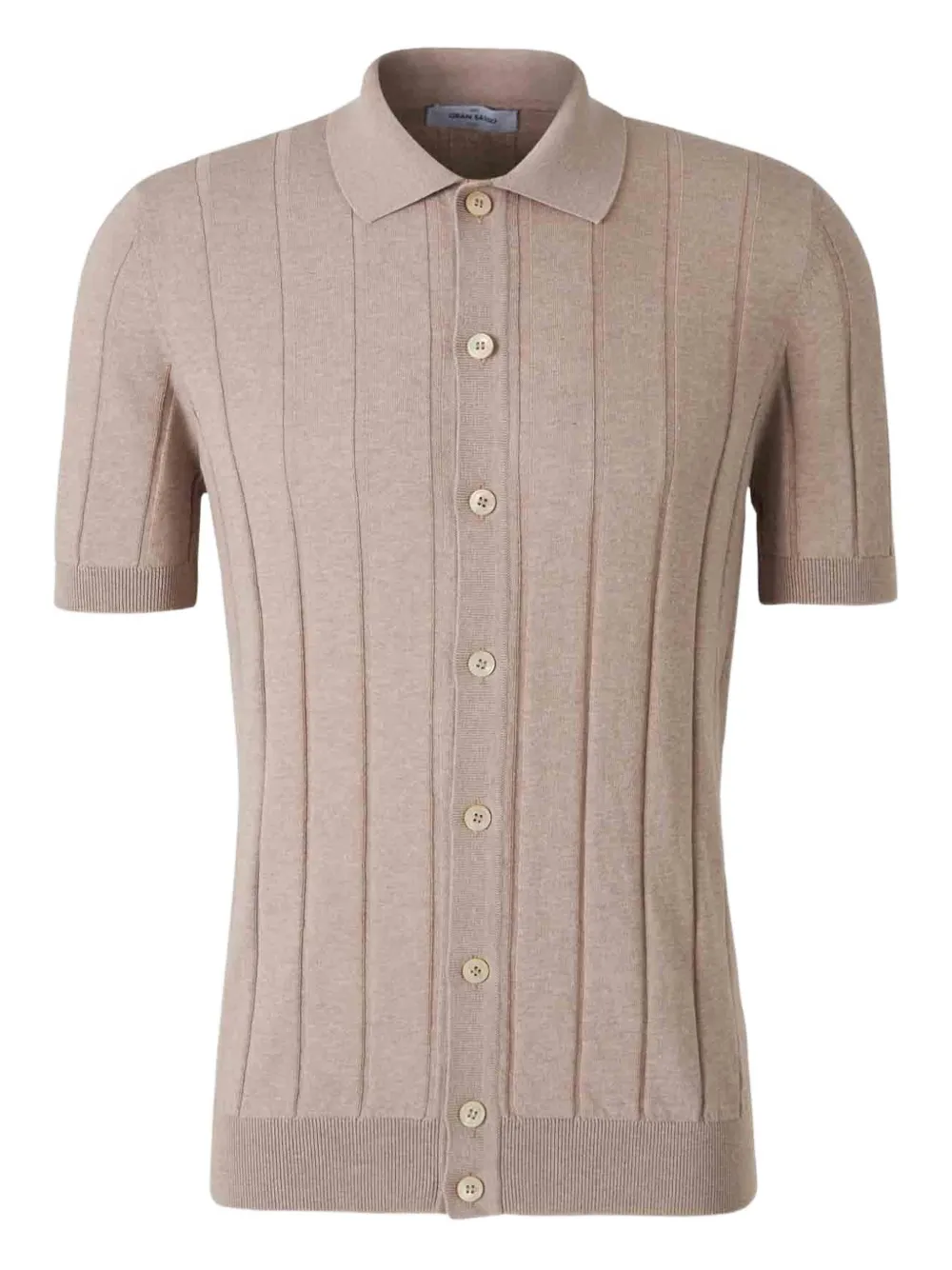 Хлопковая рубашка-поло Gran Sasso, нейтральный
Хлопковая рубашка-поло Gran Sasso, нейтральный