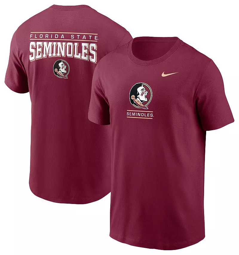 Мужская хлопковая футболка Nike Double Hit с логотипом Florida State Seminoles Garnet Core
Мужская хлопковая футболка Nike Double Hit с логотипом Florida State Seminoles Garnet Core