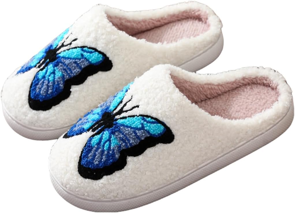 Тапочки LNERIP зимние женские и мужские, пушистые плюшевые, с животными, милые мультяшные домашние тапочки, теплые и уютные, для дома и улицы, для девушек и женщин, Butterfly
Тапочки LNERIP зимние женские и мужские, пушистые плюшевые, с животными, милые мультяшные домашние тапочки, теплые и уютные, для дома и улицы, для девушек и женщин, Butterfly