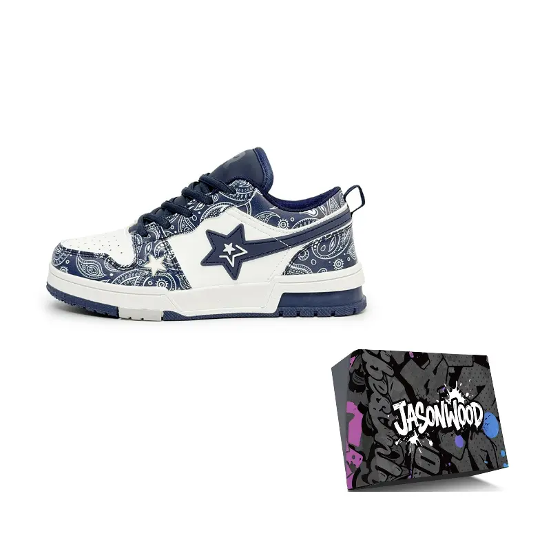 JASONWOOD Низкие скейтерские кроссовки унисекс темно-синие, цвет Dark Blue
JASONWOOD Низкие скейтерские кроссовки унисекс темно-синие, цвет Dark Blue