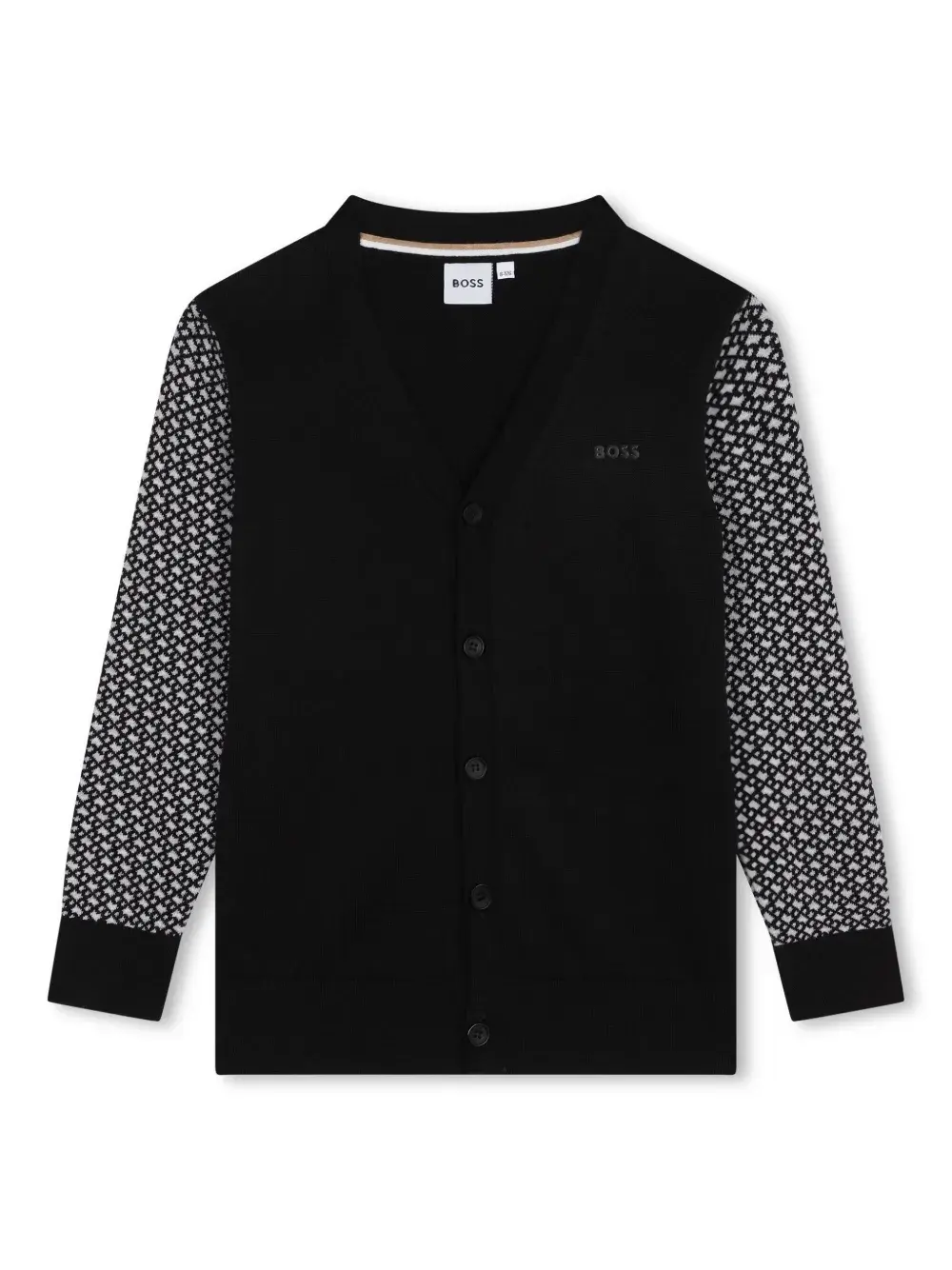 Джемпер с монограммой BOSS Kidswear, черный
Джемпер с монограммой BOSS Kidswear, черный