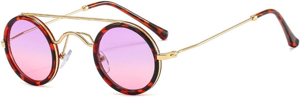 Солнцезащитные очки UV400 - маленькие круглые металлические панк-очки с прозрачными линзами цвета океана для женщин и мужчин, для бега и занятий спортом на открытом воздухе UYPTK, Leopard Purple Pink
Солнцезащитные очки UV400 - маленькие круглые металлические панк-очки с прозрачными линзами цвета океана для женщин и мужчин, для бега и занятий спортом на открытом воздухе UYPTK, Leopard Purple Pink