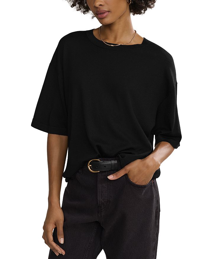 Шерстяная футболка Jenni Kayne, черный
Шерстяная футболка Jenni Kayne, черный