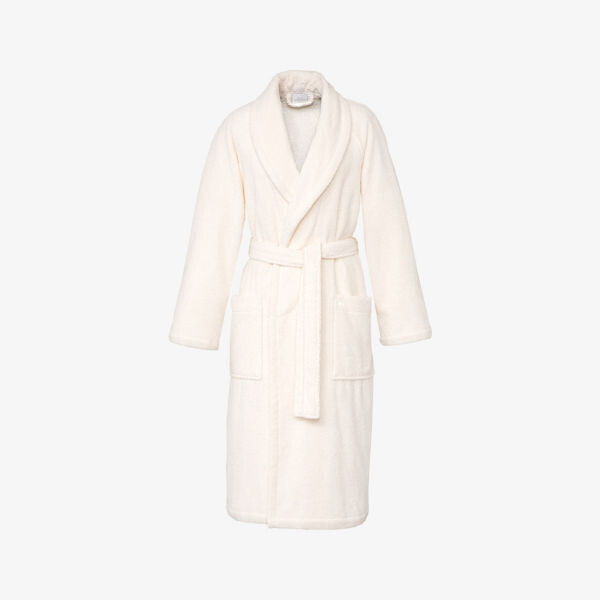 Халат etoile из смесового хлопка с шалевыми лацканами Yves Delorme, цвет nacre
Халат etoile из смесового хлопка с шалевыми лацканами Yves Delorme, цвет nacre