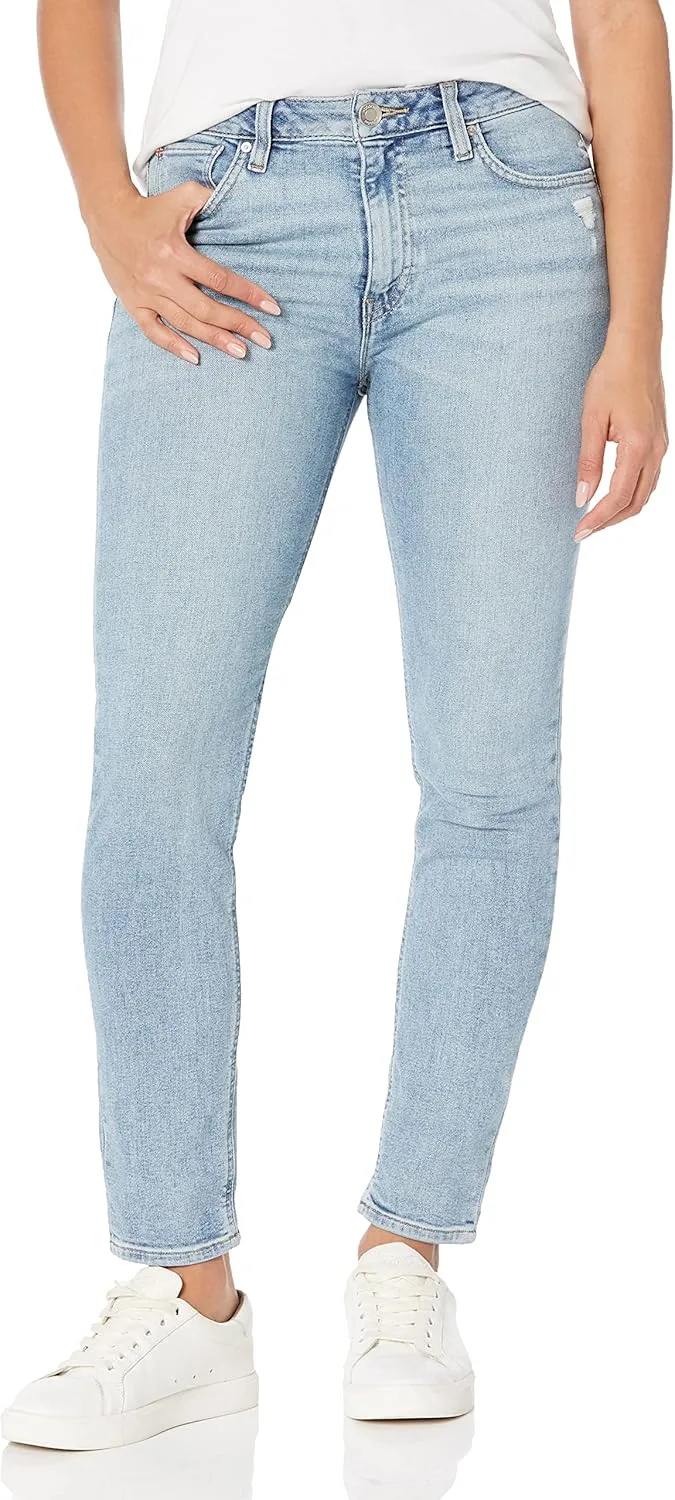 Hudson Womens Collin Mid Rise Skinny Jean с задними карманами на клапане
Hudson Womens Collin Mid Rise Skinny Jean с задними карманами на клапане