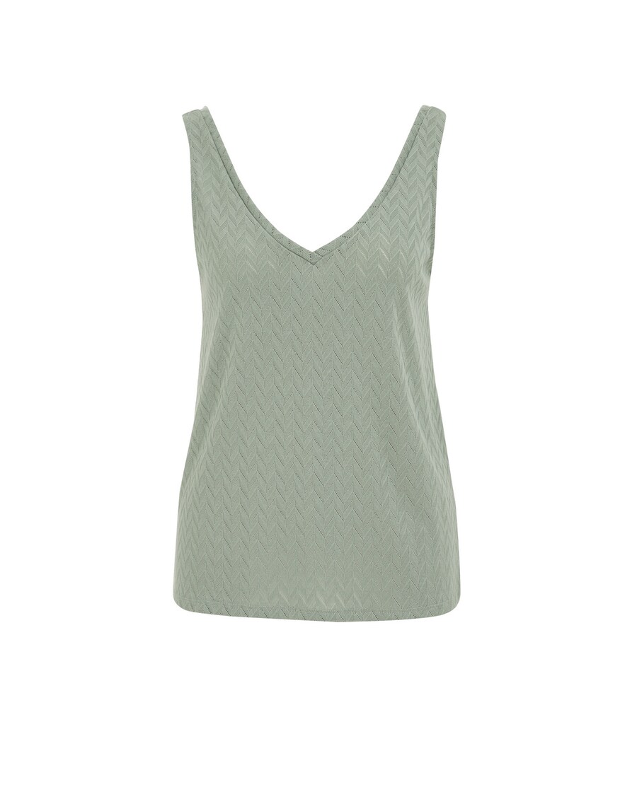 Топ WE Fashion, пастельный зеленый
Топ WE Fashion, пастельный зеленый