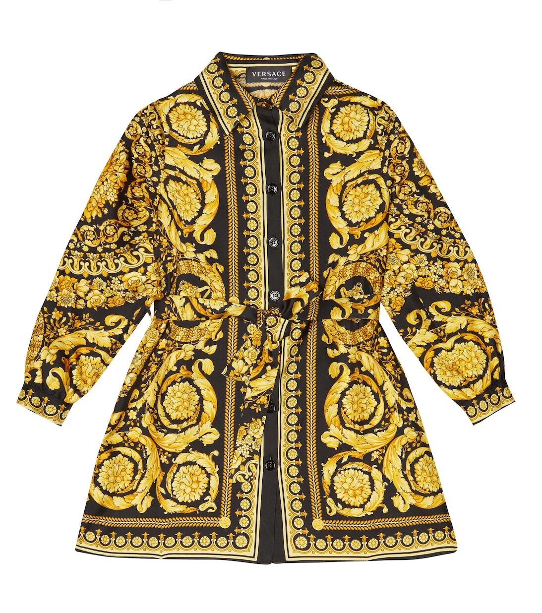 Платье Barocco из шелкового твила Versace, разноцветный
Платье Barocco из шелкового твила Versace, разноцветный