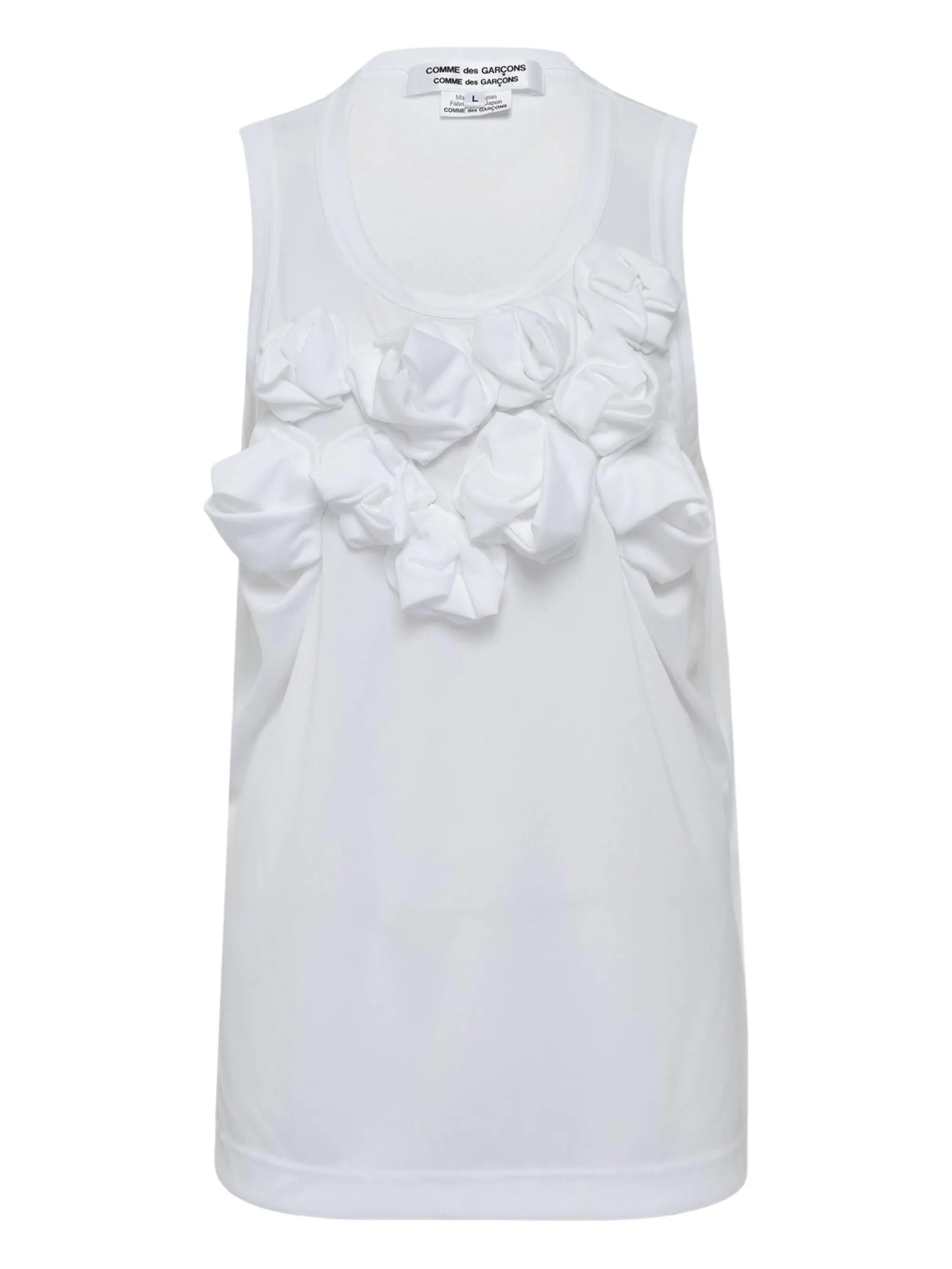 Топ с аппликацией Comme Des Garçons Comme Des Garçons, белый
Топ с аппликацией Comme Des Garçons Comme Des Garçons, белый