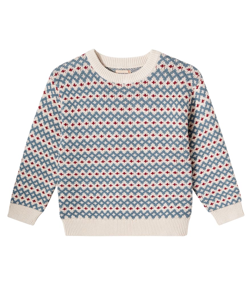 Харлоу свитер из жаккардового хлопка Wheat, Offwhite
Харлоу свитер из жаккардового хлопка Wheat, Offwhite