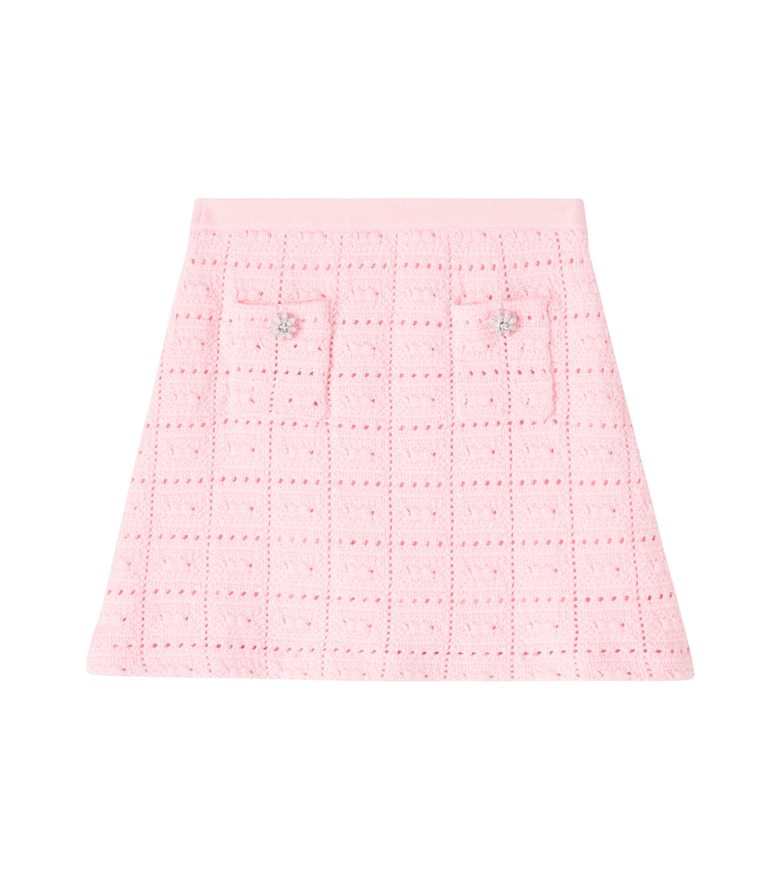 Юбка из трикотажной хлопковой смеси Self-Portrait Kids, розовый
Юбка из трикотажной хлопковой смеси Self-Portrait Kids, розовый