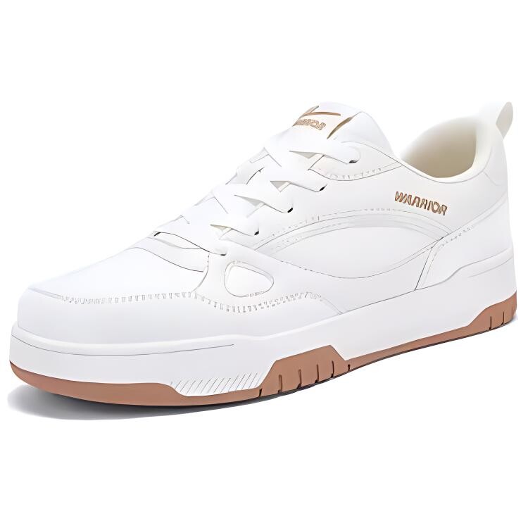 Кеды мужские, обувь для скейтбординга низкая Warrior, цвет White Gray 
Кеды мужские, обувь для скейтбординга низкая Warrior, цвет White Gray