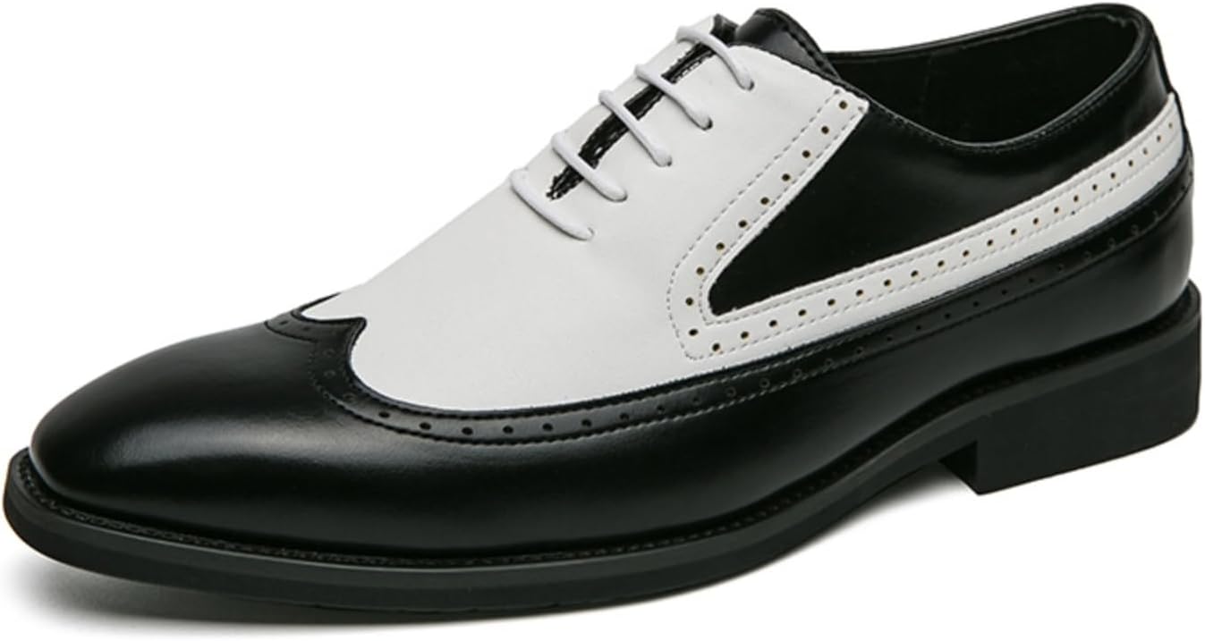 Мужские классические кожаные туфли-оксфорды с крыльями и шнуровкой, стильные двухцветные туфли для официальных мероприятий, удобные, дышащие, с противоскользящей подошвой, для деловых встреч, свадеб, ужинов, вечеринок и церковных событий Yrzhgdl...
Мужские классические кожаные туфли-оксфорды с крыльями и шнуровкой, стильные двухцветные туфли для официальных мероприятий, удобные, дышащие, с противоскользящей подошвой, для деловых встреч, свадеб, ужинов, вечеринок и церковных событий Yrzhgdl...