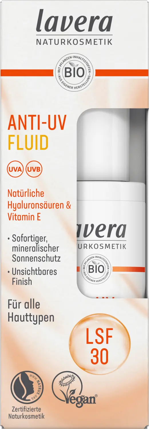 Дневной крем lavera Fluid Anti-UV LSF 30, 30 ml
Дневной крем lavera Fluid Anti-UV LSF 30, 30 ml