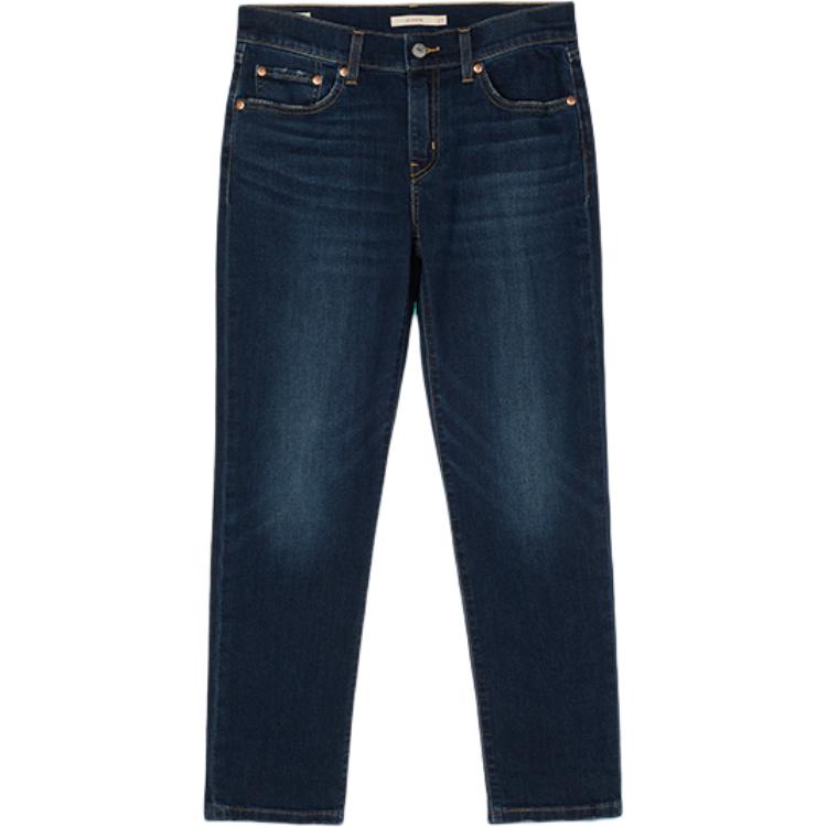 Джинсы женские темно-синие Levis
Джинсы женские темно-синие Levis