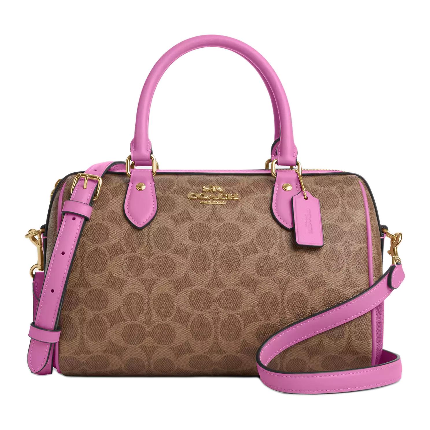 COACH Сумка бостон из прорезиненной ткани
COACH Сумка бостон из прорезиненной ткани