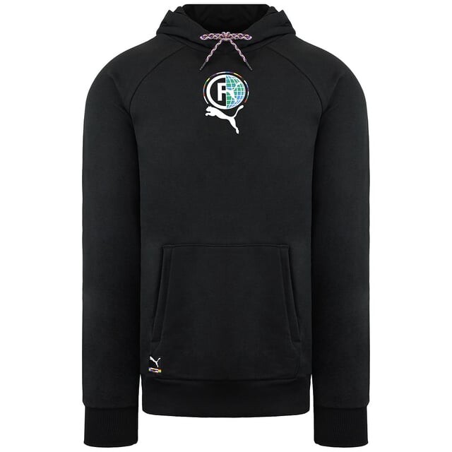 Мужская черная толстовка с принтом International Puma, черный
Мужская черная толстовка с принтом International Puma, черный