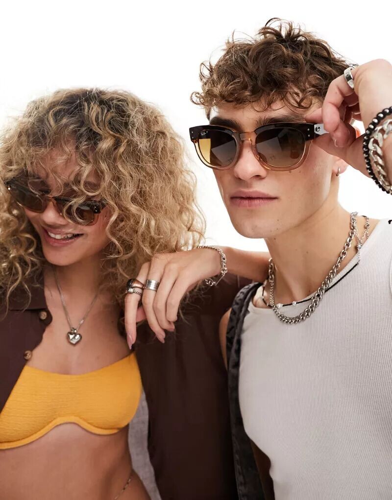 Солнцезащитные очки Ray-Ban Mega Hawkeye в бежевой и черепаховой расцветке, Коричневый, Солнцезащитные очки Ray-Ban Mega Hawkeye в бежевой и черепаховой расцветке
Солнцезащитные очки Ray-Ban Mega Hawkeye в бежевой и черепаховой расцветке, Коричневый, Солнцезащитные очки Ray-Ban Mega Hawkeye в бежевой и черепаховой расцветке