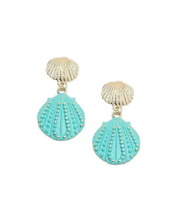 Женские серьги-капли из ракушек Sohi, blue
Женские серьги-капли из ракушек Sohi, blue